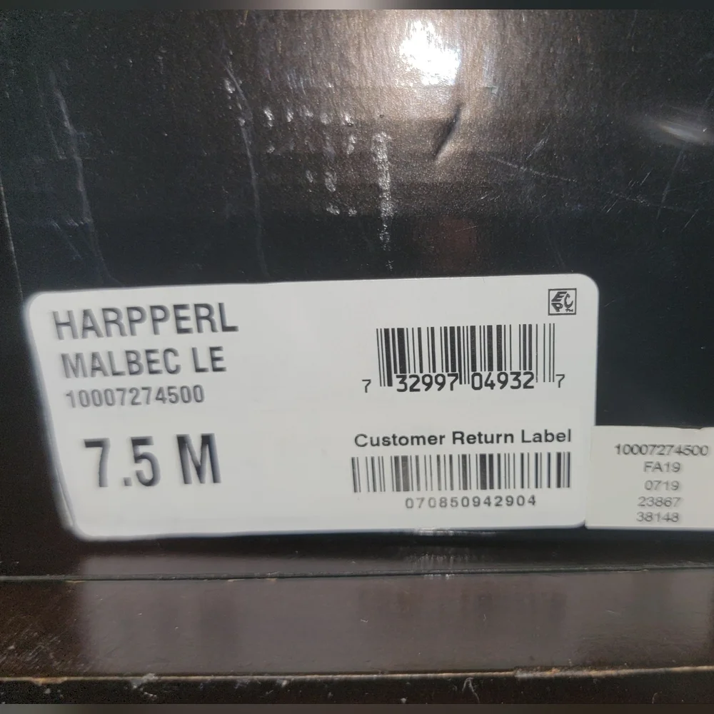 Alfani Harpper l Malbec Leather Dark Mauve 2.5" Heel Women Boots Size 7.5 M - Picture 9 of 12